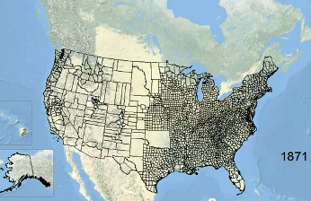 US Historical County Boundaries, 1629-2000 (3:00) [graphic]