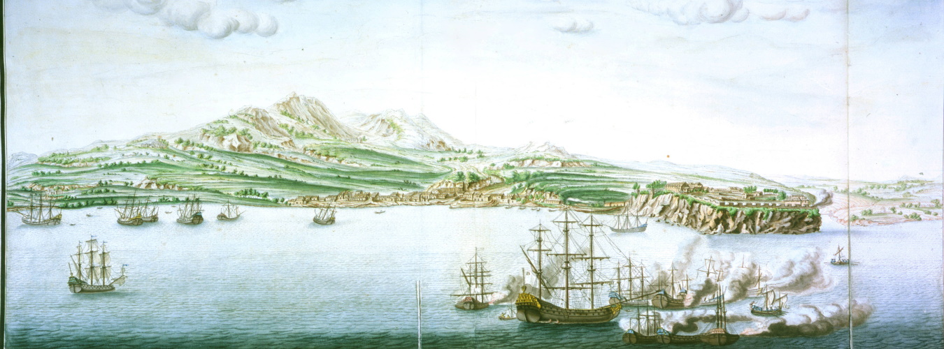 Cartes marines, view of Martinique, 1700. Newberry Ayer MS Map 30, Sheet 60.