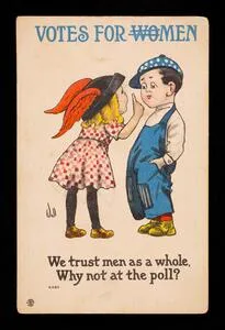 We trust men as a whole, why not at the poll?