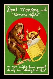 Don't monkey with women's rights...