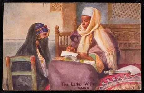 The letter writer, Cairo