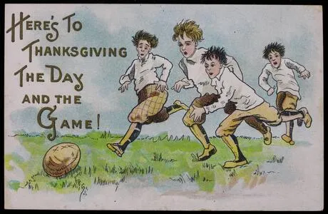 Here's to Thanksgiving the day and the game!