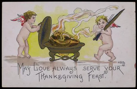 May love always serve your Thanksgiving feast