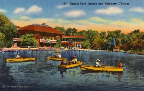 Lincoln Park Lagoon and Refectory, Chicago