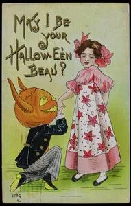 May I be your Hallow-E'en beau?