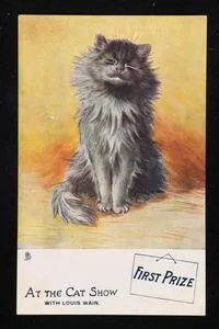 First prize: At the cat show with Louis Wain