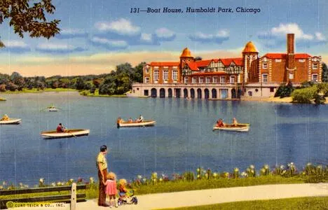 Boat house, Humboldt Park, Chicago