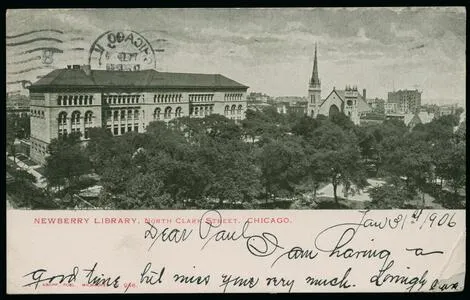 Newberry Library, North Clark Street, Chicago