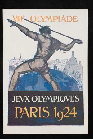 VIIIe olympiade jeux olypiques paris 1924