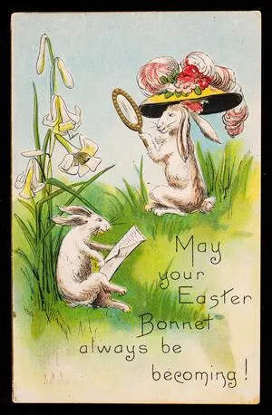 May your Easter bonnet always be becoming