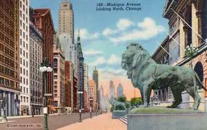 Michigan Avenue looking north, Chicago