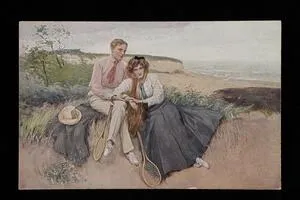 Man and woman at the beach