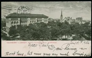 Newberry Library, North Clark Street, Chicago