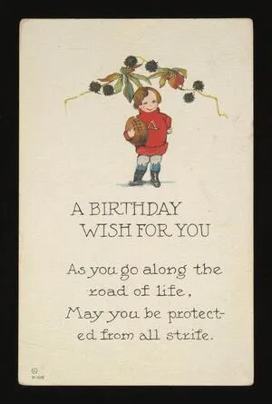 A birthday wish for you